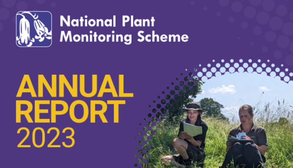 NPMS Annual Report 2023 from cover, with photo of surveyors looking at books.